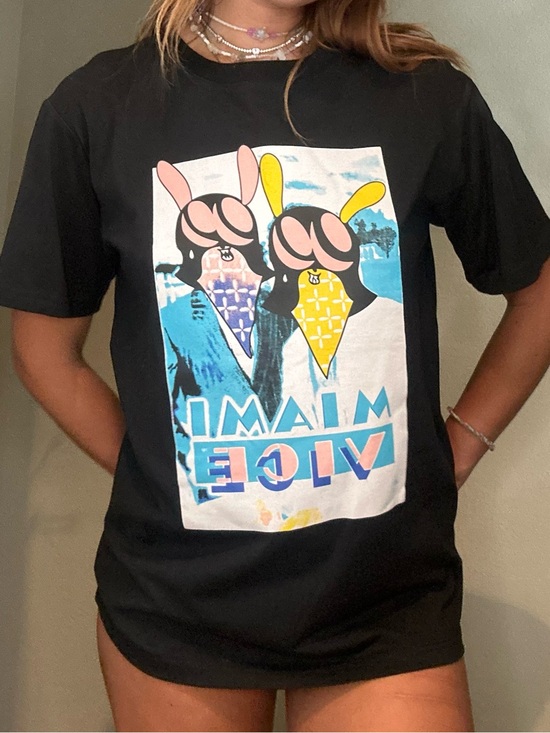 VLONE Other - Authentic VLONE Miami Vice Graphic Tee – Black (Size S)